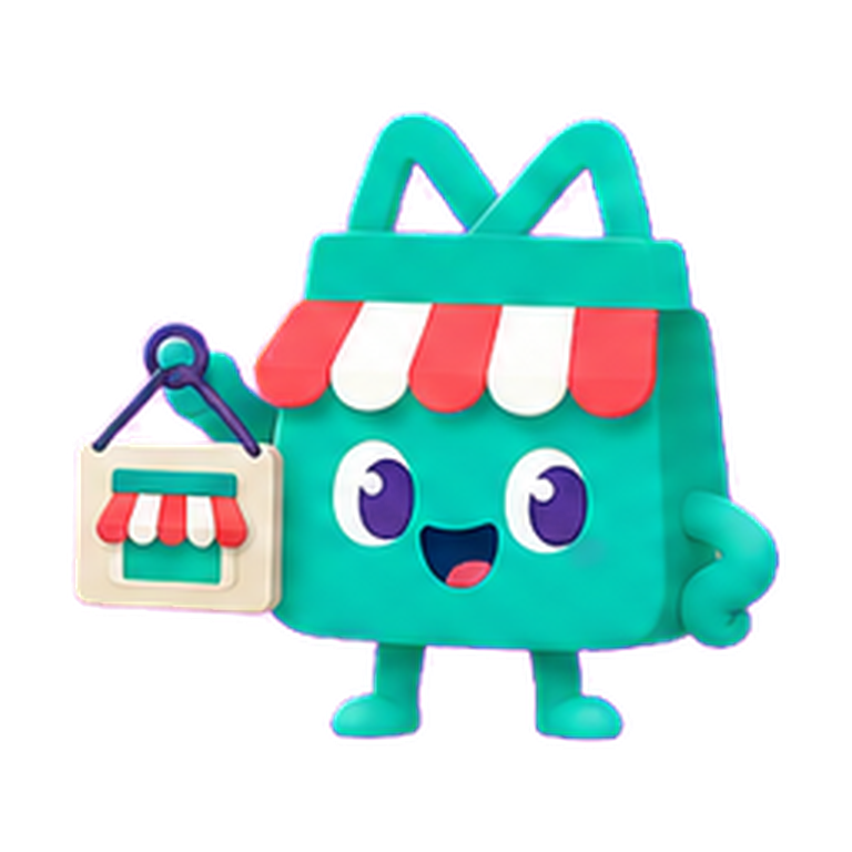 Mascota VECI para comercios